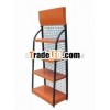 Hot strong bearing multi material(metal , wood)display rack