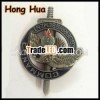 custom countries glory metal badge lapel pin