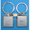 Metal keychain