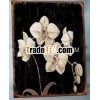 Flower metal signs