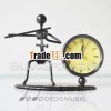 Violin Metal crafts clock decorations