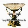 2013 New Arrival Bronze Sculpture Crystal Three Point Myth Tray Home Deco TPGP-025