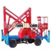 2012 China Walking and collapsible collapsible basket aerial access work platform