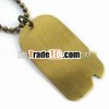 steel dog tag
