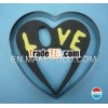 2.14 Valentine's day Love heart shape cookie cutter