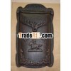 Cast iron mail box