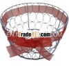 basket with iron wire