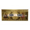 hindu gold foil gods banknote