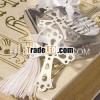Metal cross bookmark