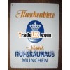 custom letters embossed metal tinplate