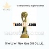 Sport resin trophy cup