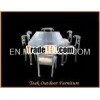 Metal Dining Table Set Regency