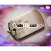 Wholesale High quality stainless steel military dog tag