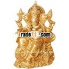 Lord Ganesh - Hindu God Figure Artifact made from Brass Indian God Souvenir Metal Craft