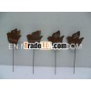 Good Sale 12''H Garden Plant Stakes Set of Four Birds,  Rusty