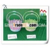 beautiful wire gift basket with handle