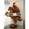 Liu Bei bronze craft statue