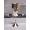 silver plated brass chalics