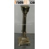 Aluminium Candle Stands Brass Plated