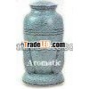 LEAF BASE PATINA FUNERAL URN STAND