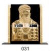 Gold Plated Statue of Guru Nanakji