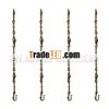Brass metal decorative swing chain set