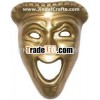 Brass Face Mask India Carving Art Gift Metal Craft