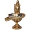 Hindu Deities God Shiva India Brass Carving Artefacts Religious Crafts Home Decor