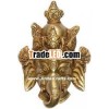 Hindu Deities Brass Lord Ganesha India Carving Arts Indian God Handicraft Metal Craft