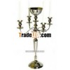 Wedding candelabra with floral bowl/Candelabra w/centre bowl