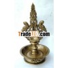 Brassware oil lamp