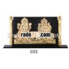Gold Plated Statue of Hindu God Laxmi Ganesh