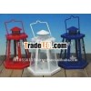metal pillar candle lantern