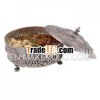 Decorative German Silver Dry Fruit Box