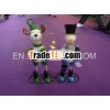 Metal figurines of christmas decoration