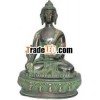 Brass Made Gautam Buddha India Sculpture Art Religious Crafts Metal Craft