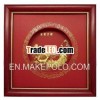 24K gold foil Peacock frame