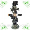 bronze girl sculpture castingYL-K047