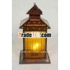 brown metal Candle Lantern