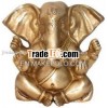 Brass Lord Ganesha India Carving Arts Indian God religious statue Religious Crafts Metal Craft