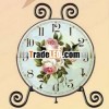 Decorative Wood table clock /Decorative wooden table clock/Decorative desk clock