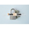 Fashion embedded rhinestone lock for jewel case with square shape or heart shape lock