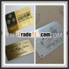 high quality metal lables tag