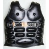Leather breast plate muscle armour
