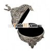 Indian Handmade White silver Jewelry Box