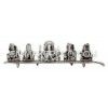 White Metal Statue Of Lord Ganesha
