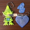 reflective key chain,  reflective hanger bear for safety decoration and warning, reflective hanger h