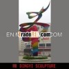 Abstract Metal Sculpture