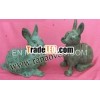 Aluminium Metal Rabbits