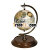 table special globe ,  nautical gift ,  antique finishing 24002
